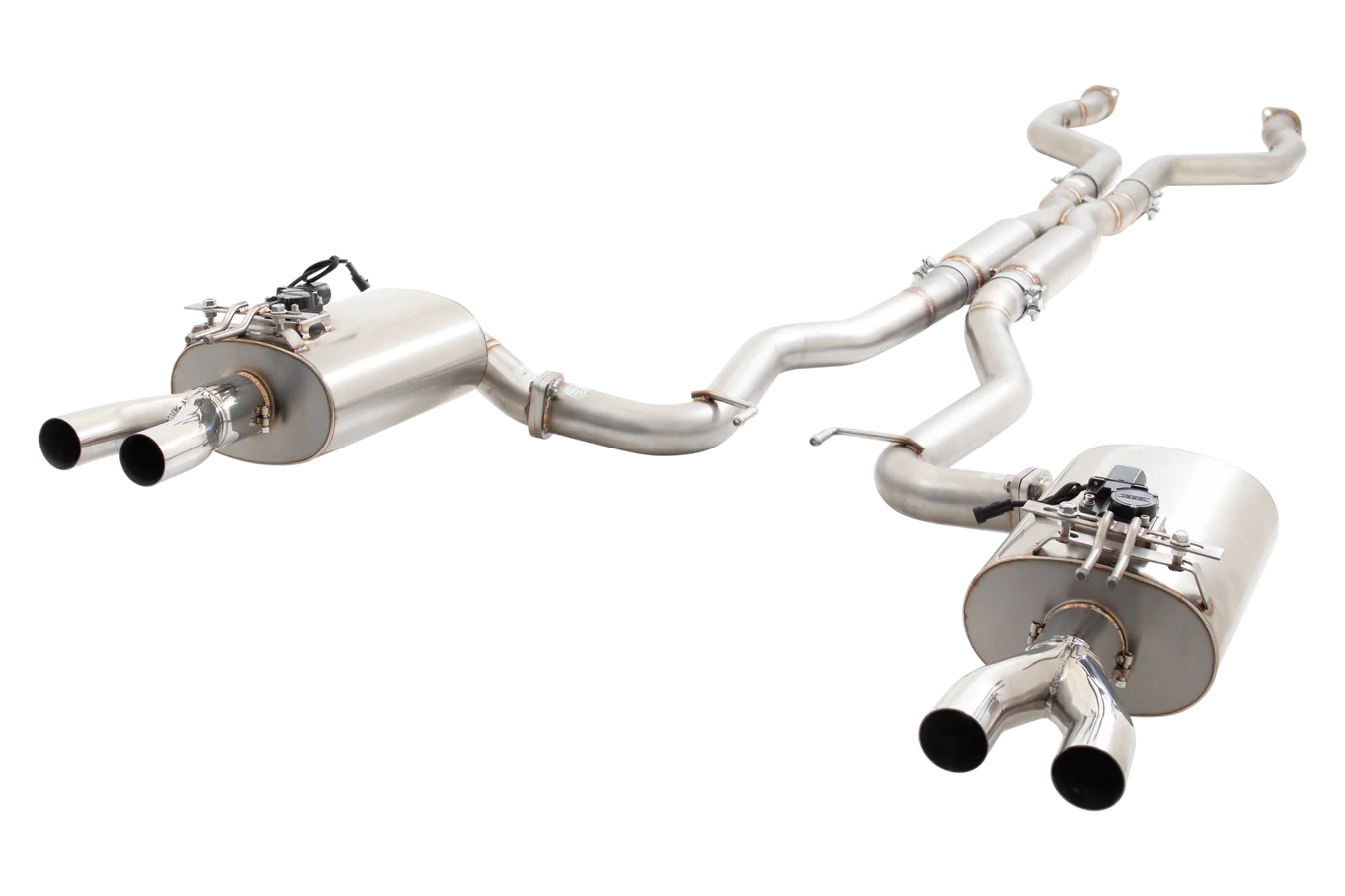 Xforce HSV Maloo 304 Stainless Steel Twin 3inch Varex Valved Cat Back Exhaust - iilumolab
