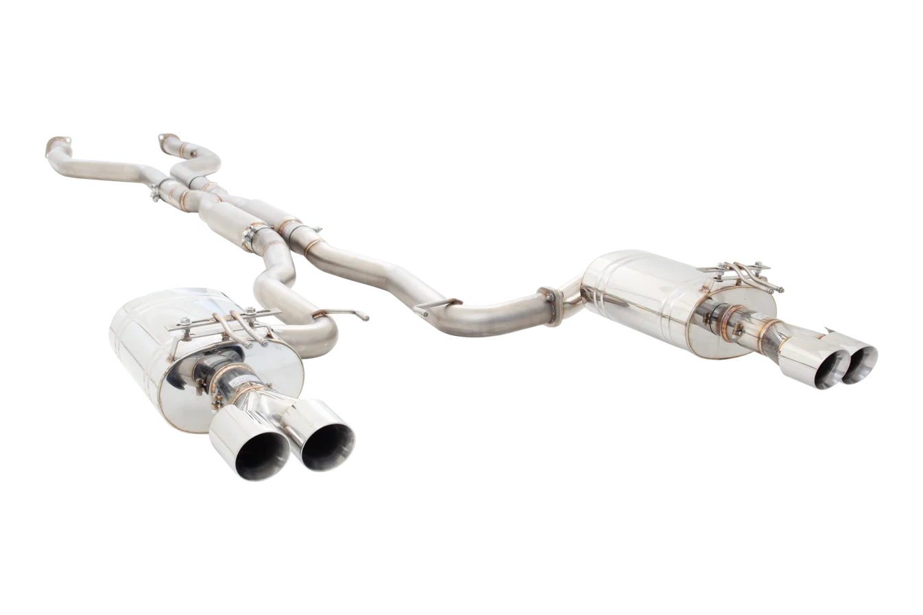 Xforce Holden VE/VF Commodore V8 304 Twin 3" Cat Back System - iilumolab
