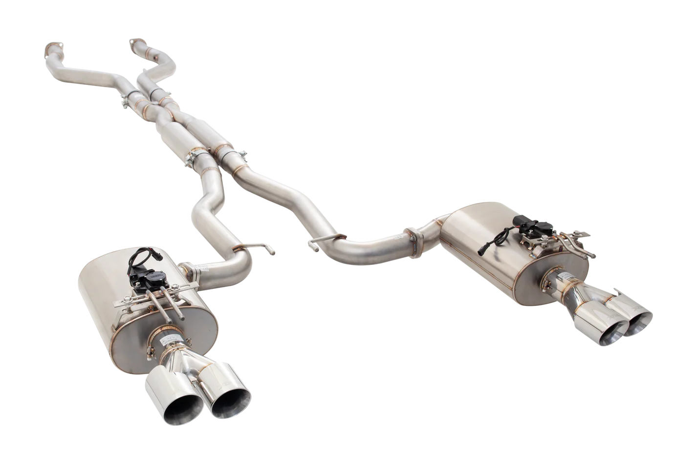 Xforce Holden VE/VF Commodore V8 304 Twin 2.5Inch Varex Valved Cat Back System - iilumolab