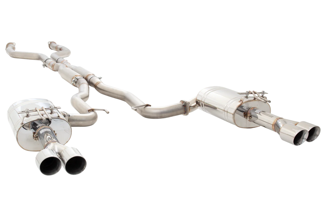 Xforce Holden VE/VF Commodore UTE V8 304 Twin 2.5Inch Cat Back System - iilumolab