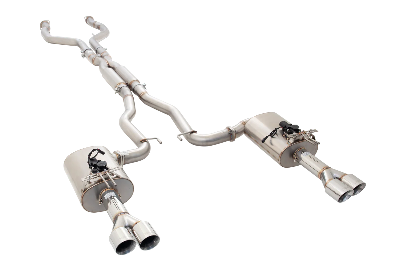 Xforce Holden VE/VF Commodore Ute V8 304 Twin 2.5" Varex Valved Cat Back System - iilumolab