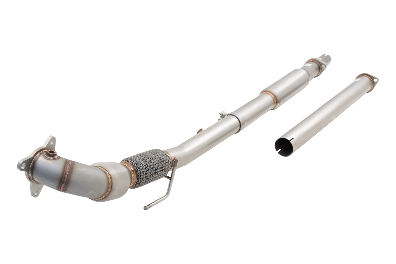 XForce VW GOLF GTI MK5 and MK6 Downpipe with Hi Flow Catalytic Converter - iilumolab