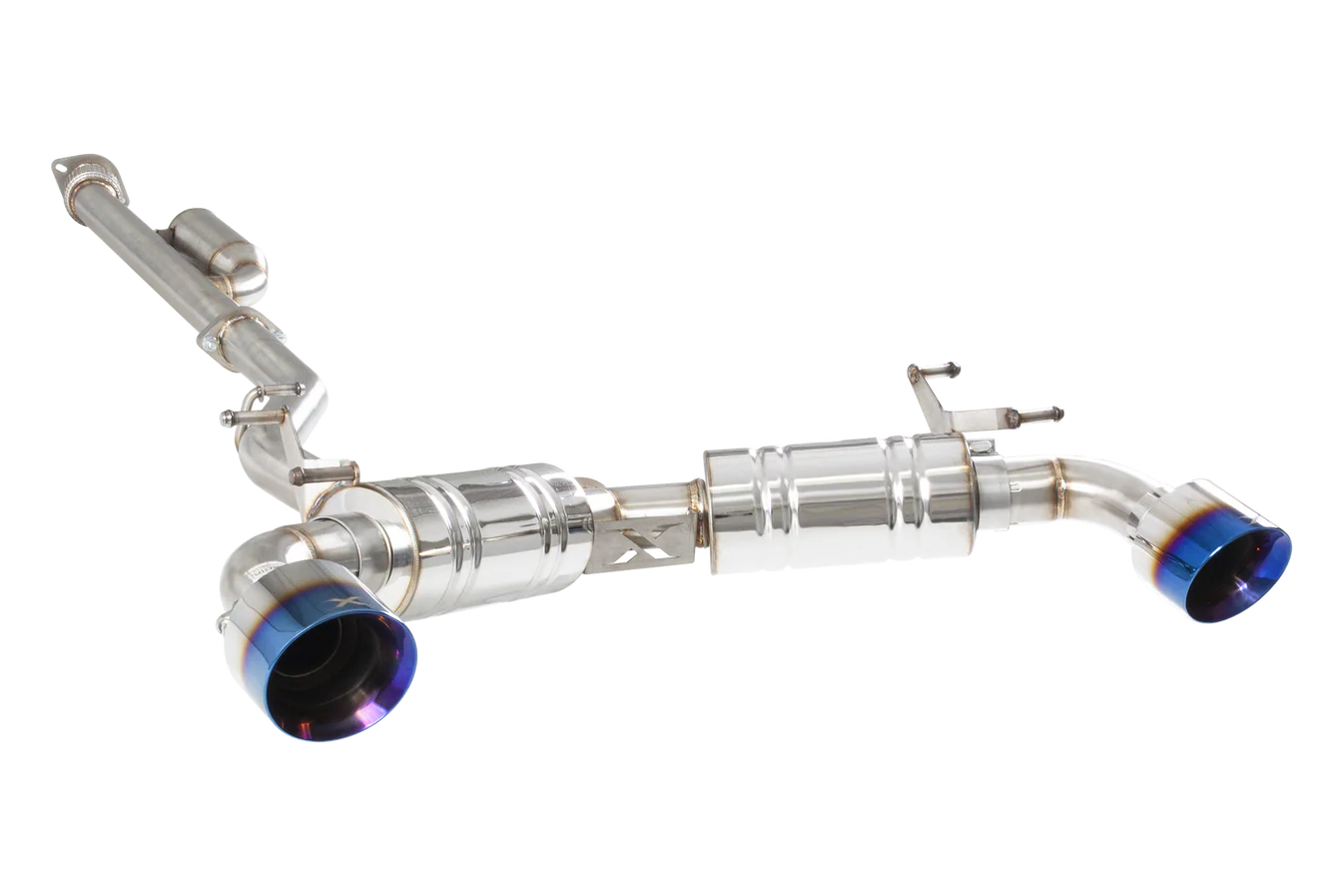 XForce 86 and BRZ 2.5" Cat Back Race Inspired Exhaust System - iilumolab