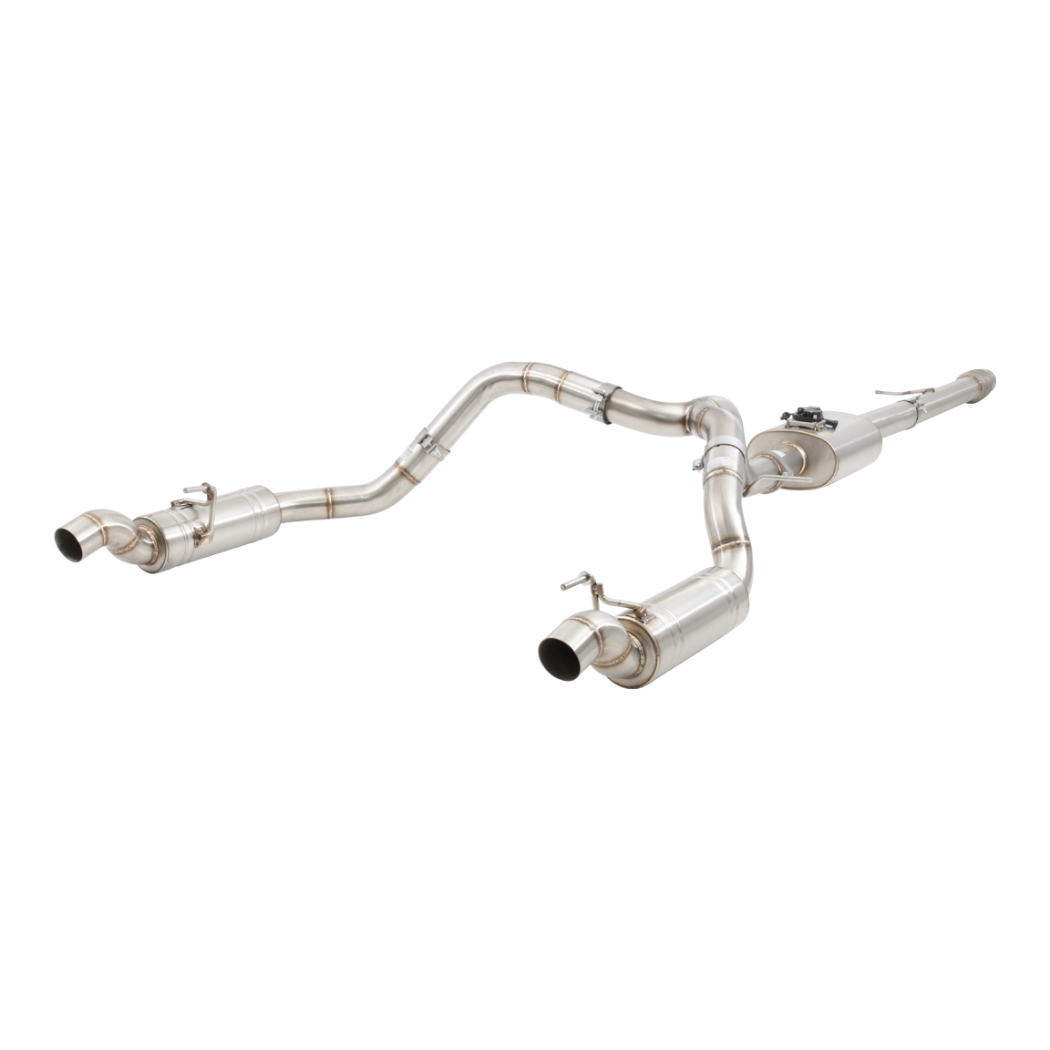XForce Chevrolet Silverado 1500 Gen 4 T1 Varex Valved Cat Back Exhaust System