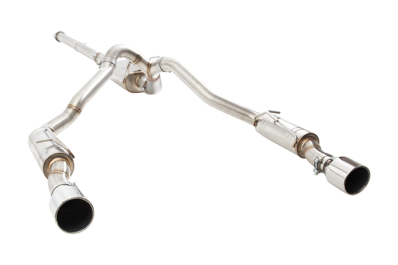 Xforce RAM DT 1500 5.7L HEMI Performance Cat Back Exhaust System - iilumolab