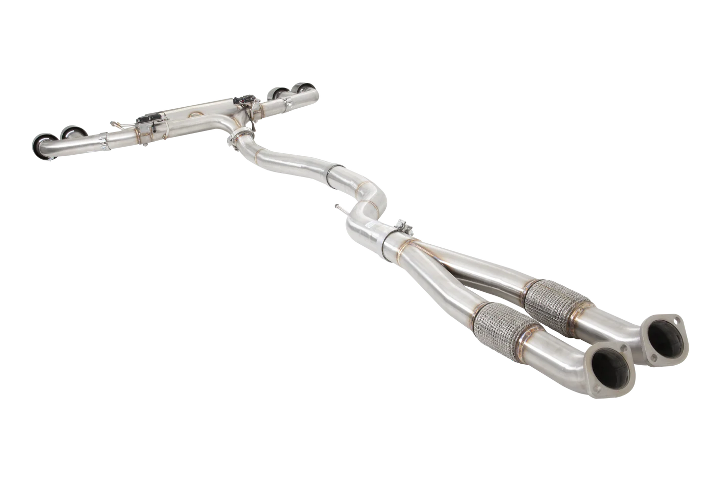 Xforce Nissan GT-R R35 3.5" Varex Valved Catback System - iilumolab