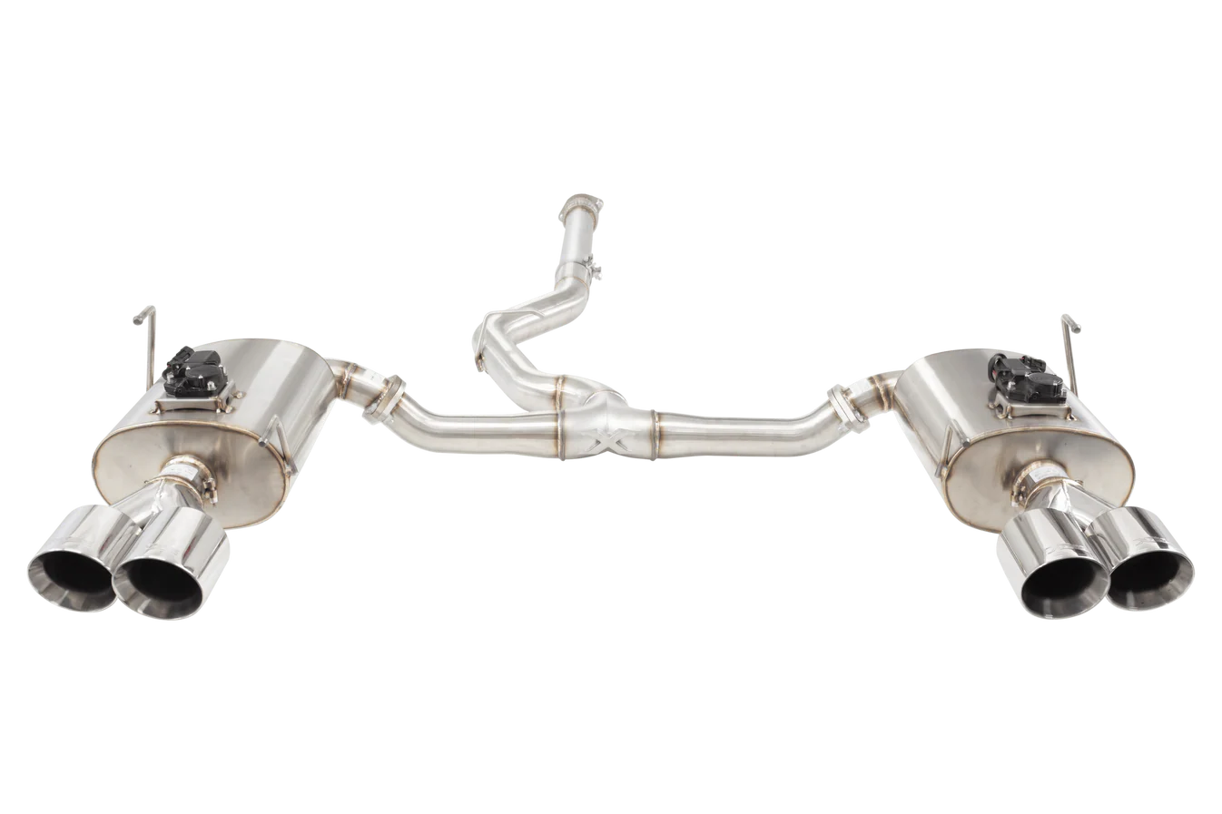 XForce SUBARU WRX SEDAN VB Varex WR Valved Cat Back Exhaust System with Polished Tips - iilumolab