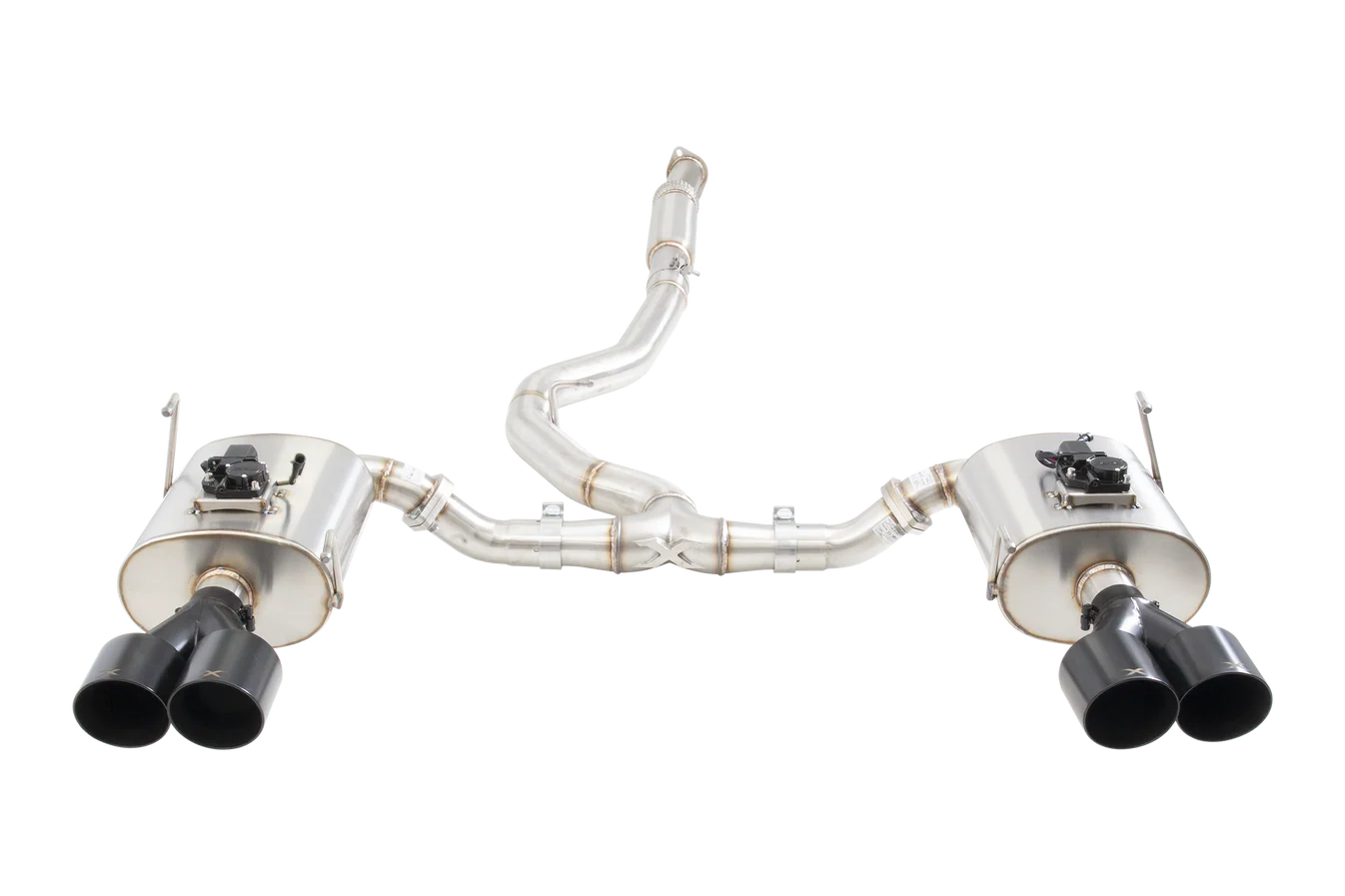 XForce Subaru WRX / STI G3, VA Sedan Varex WR Valved Cat Back Exhaust with Black Tips - iilumolab