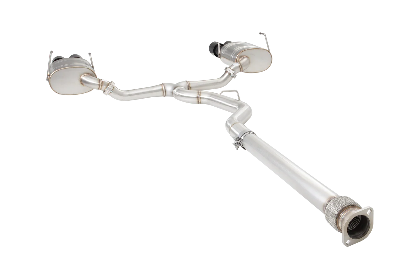 Xforce Subaru WRX Sedan VB Cat Back Exhaust System with Black Tips - iilumolab