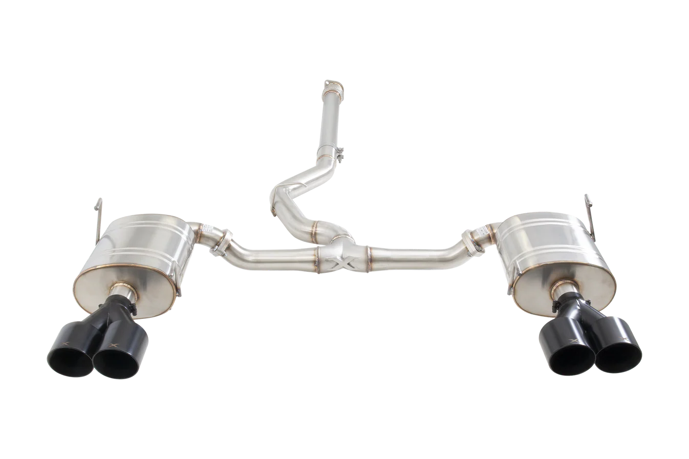Xforce Subaru WRX Sedan VB Cat Back Exhaust System with Black Tips - iilumolab