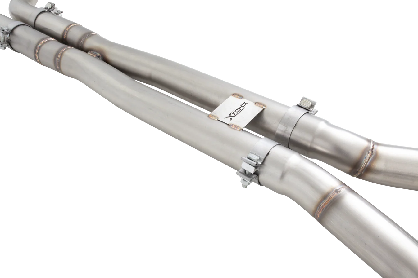 Xforce Holden VE VF V8 Ute Straight Pipe Center 304 SS Twin 3Inch Varex Valved Cat Back - iilumolab