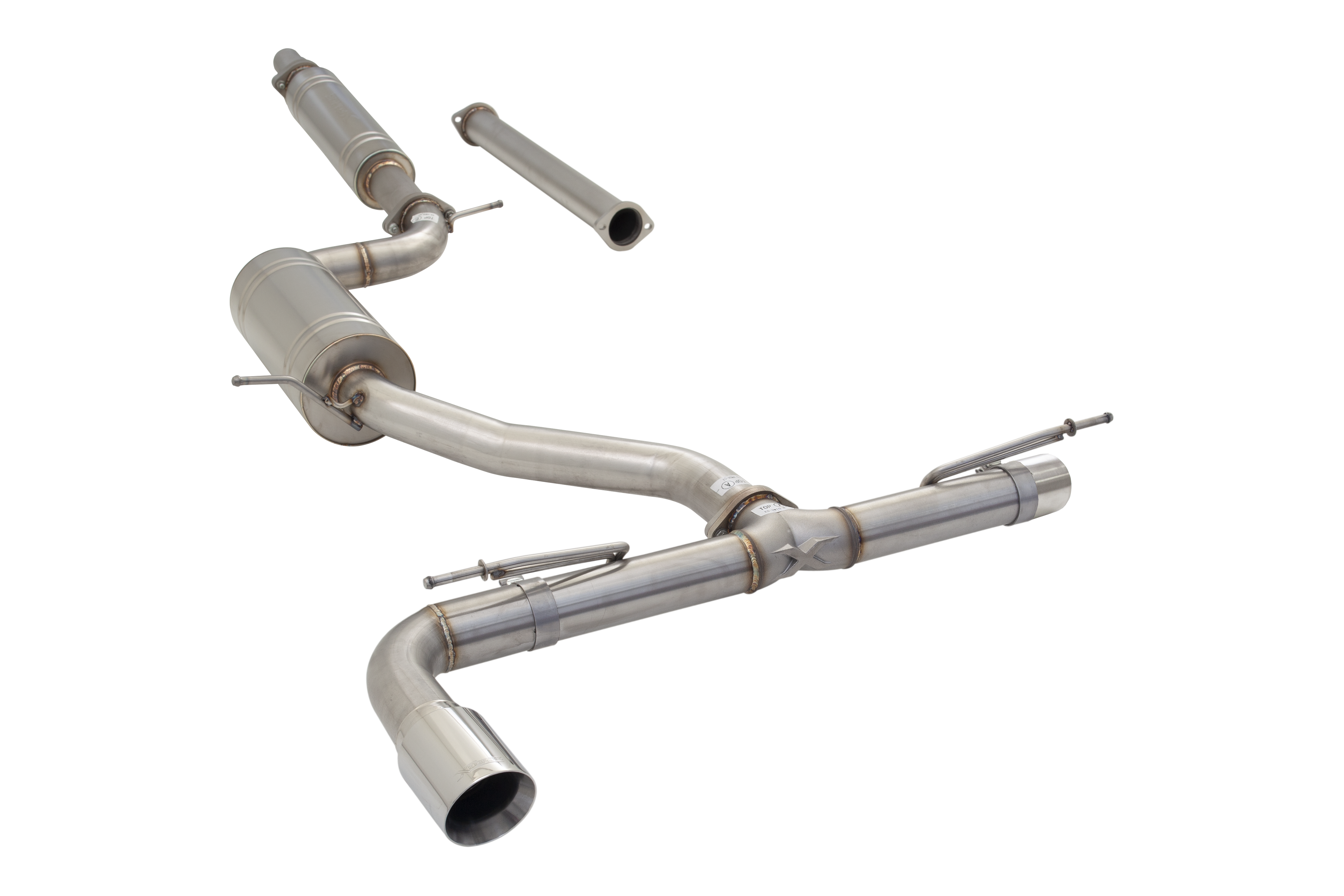 XForce VW GOLF TSI MK7 to MK8 Cat Back Exhaust System