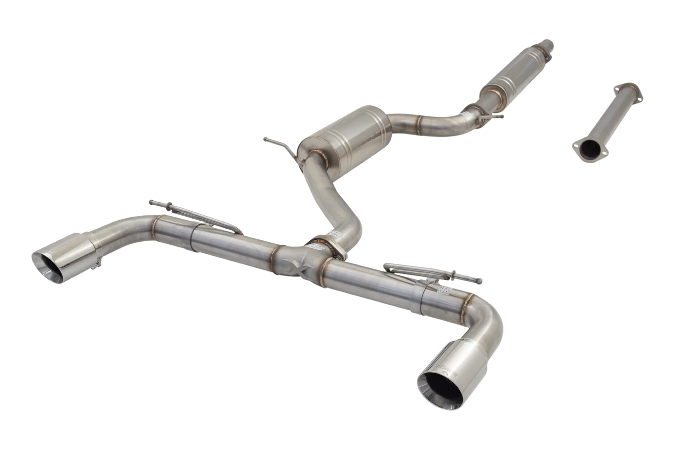 XForce VW GOLF GTI MK7 to MK8 Cat Back Exhaust System - iilumolab