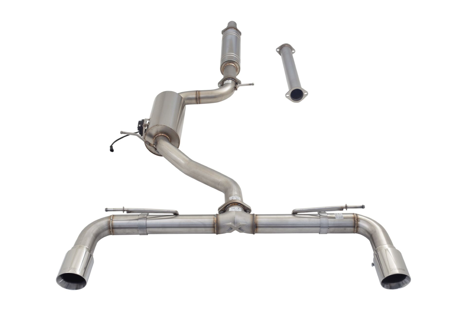 XForce VW GOLF GTI MK7 to MK8 Varex Valved Cat Back Exhaust System