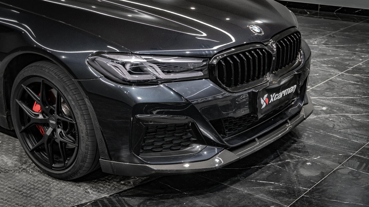M-Performance Front Lip Style Pre Pregged Dry Carbon For BMW 5 Series G30 20+