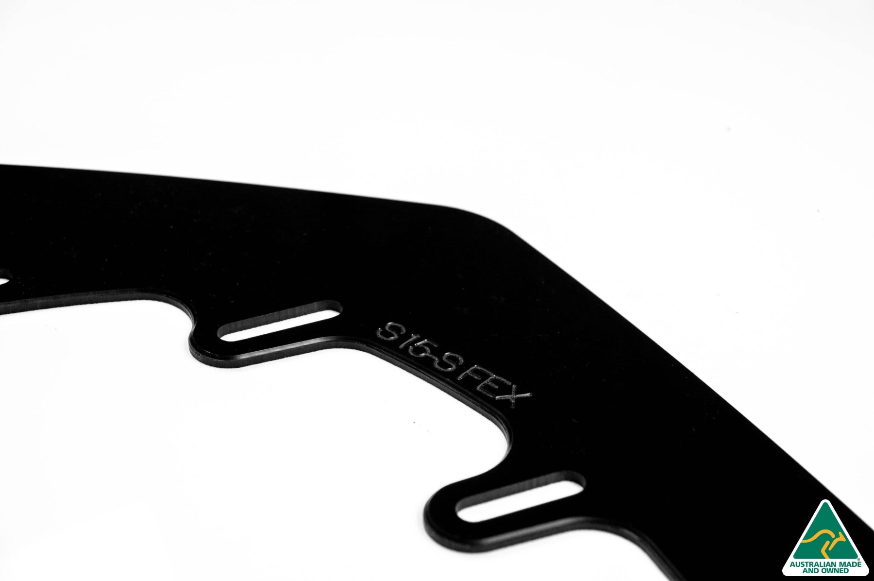 Flow Designs S15 / 200SX Front Lip Splitter Extensions (Pair - For Standard Front Bar) - iilumolab