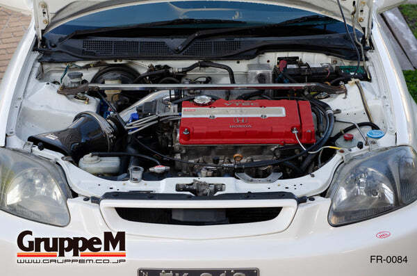 GRUPPEM COLD AIR INTAKE - HONDA CIVIC (EK4, EK9)