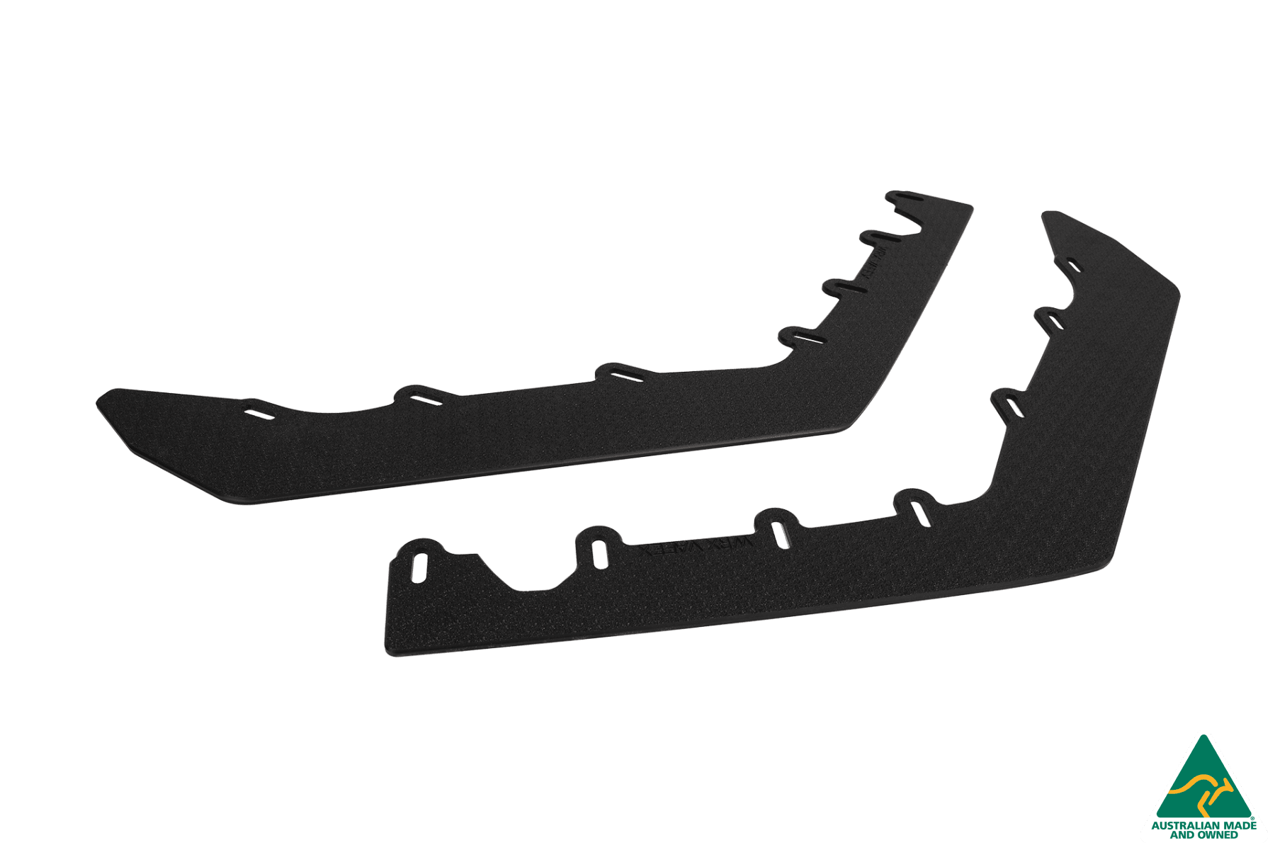 Flow Designs VA WRX & STI Front Lip Splitter Extensions (Pair) - iilumolab