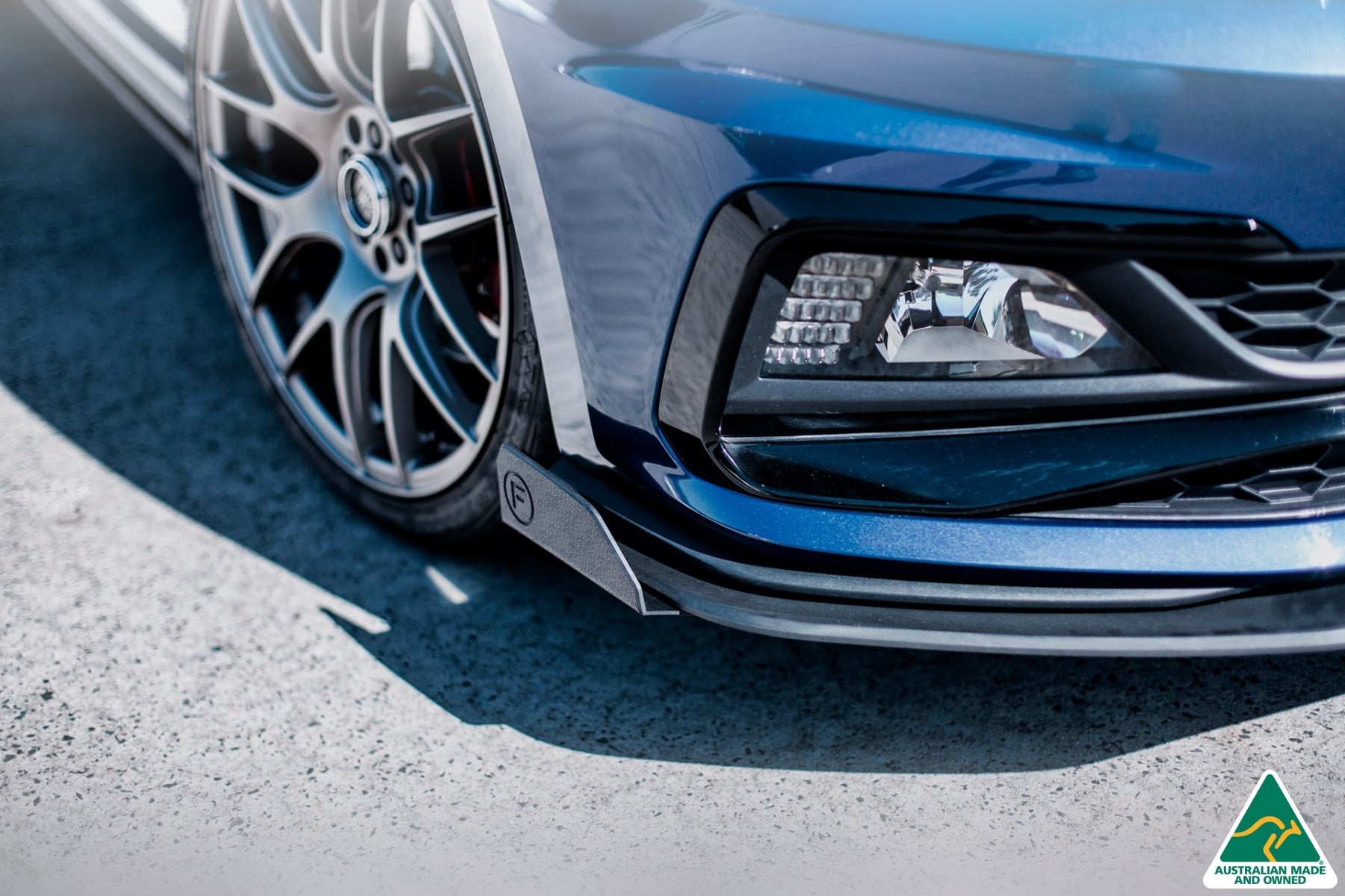 Flow Designs AW Polo GTI Front Lip Splitter Winglets (Pair) - iilumolab
