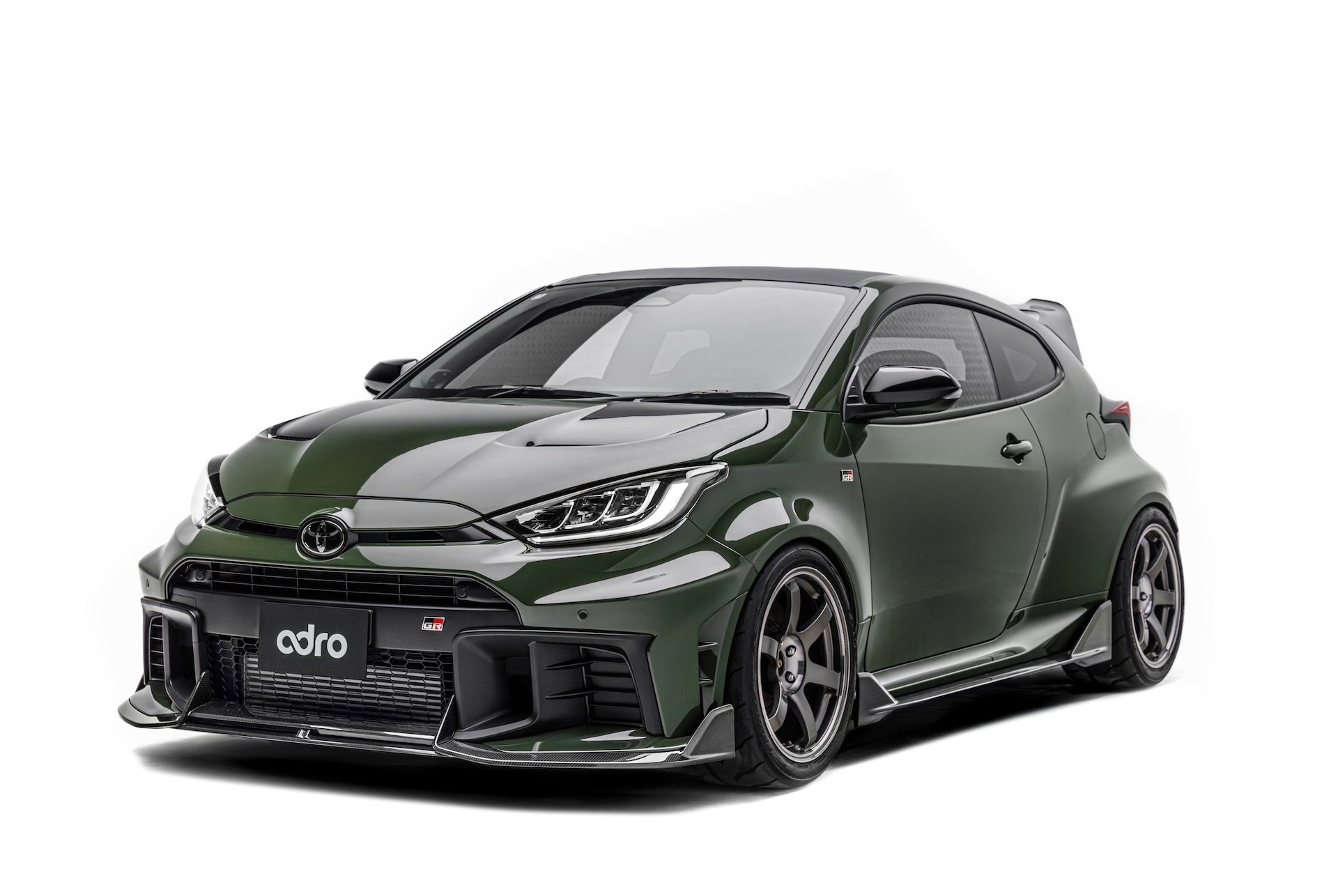 Carbon Fiber Full Lip Kit Bundle for Toyota GR Yaris Gen 2 2024+