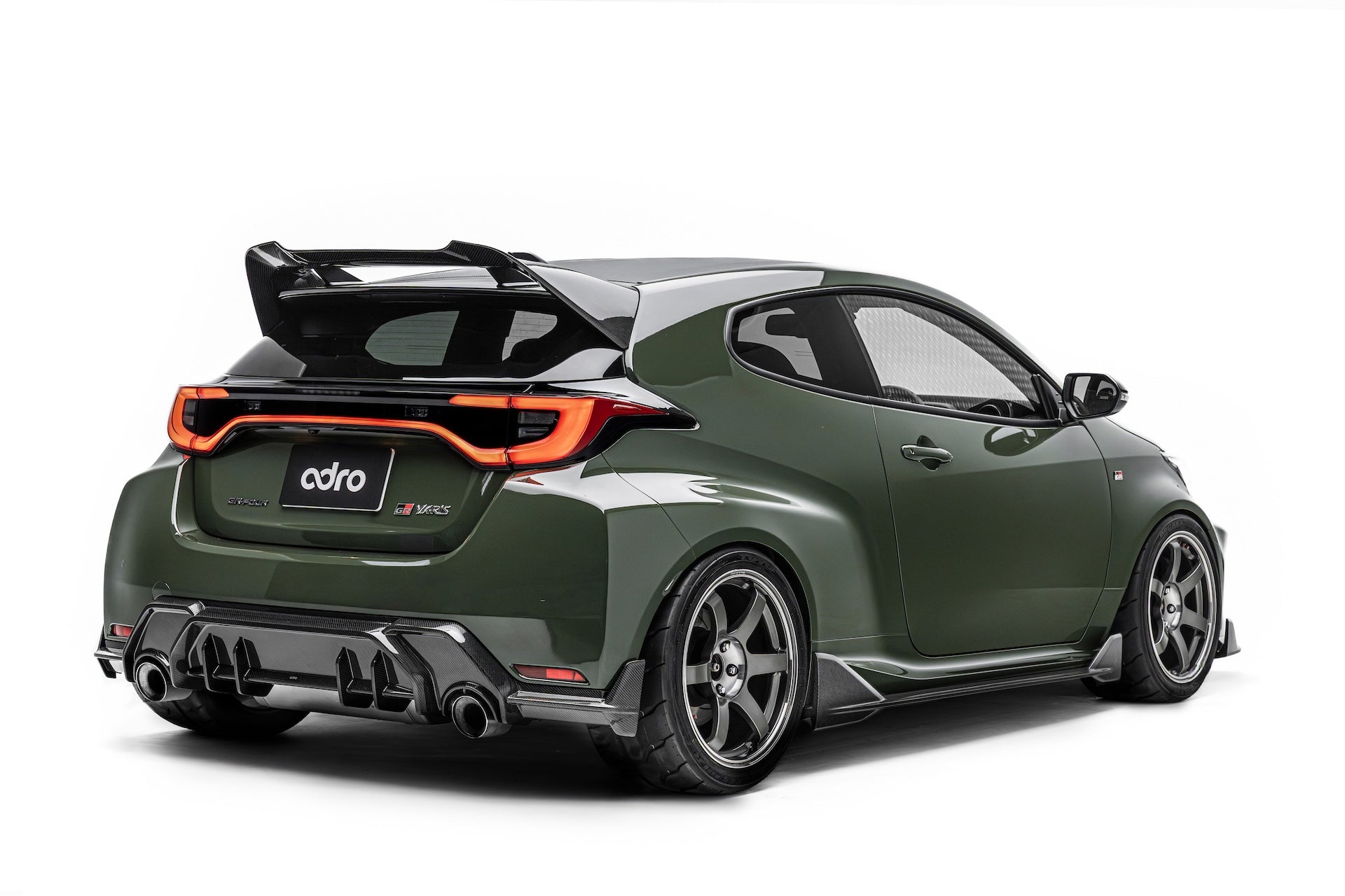 Carbon Fiber Full Lip Kit Bundle for Toyota GR Yaris Gen 2 2024+