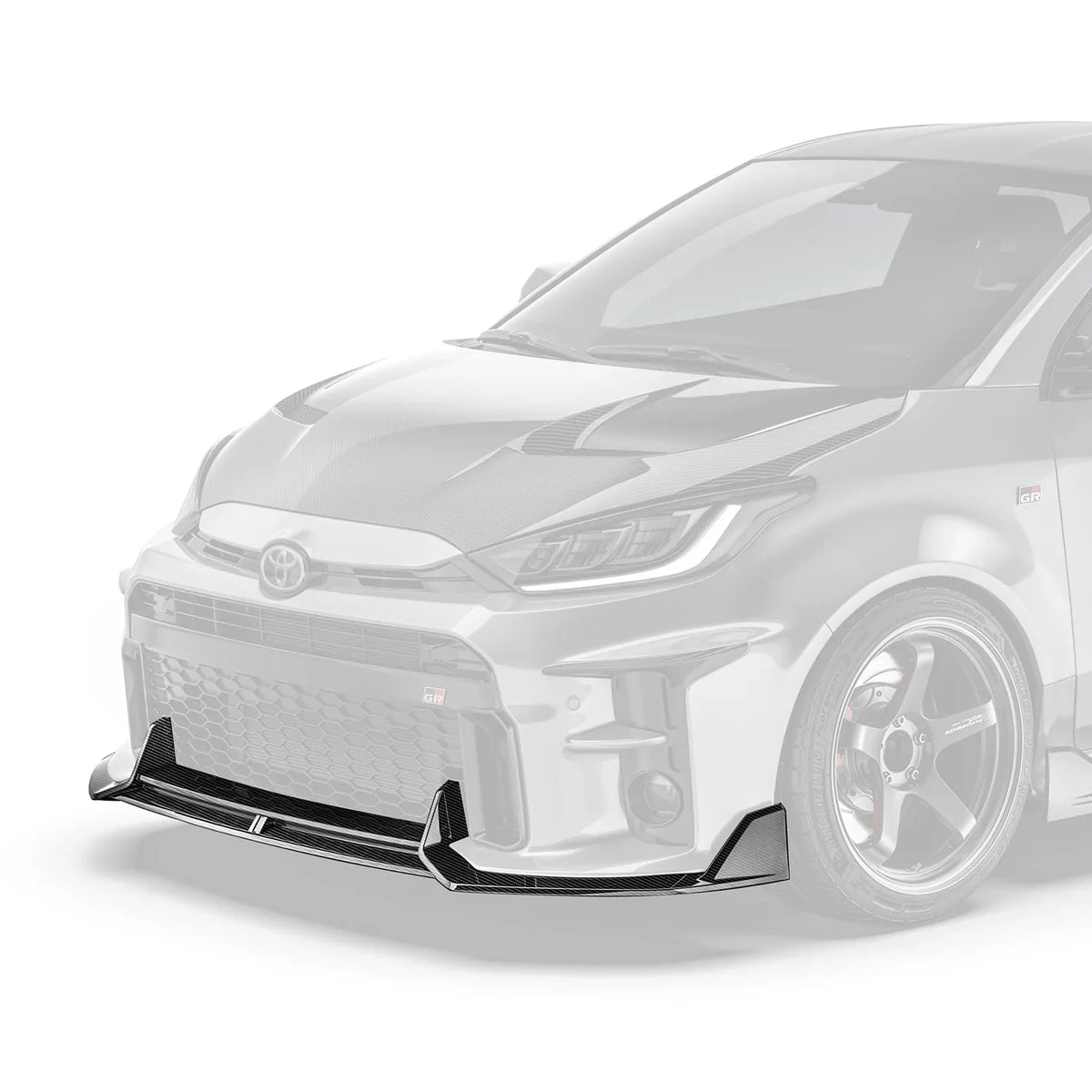 Carbon Fiber Front Lip for Toyota GR Yaris 2020-2024