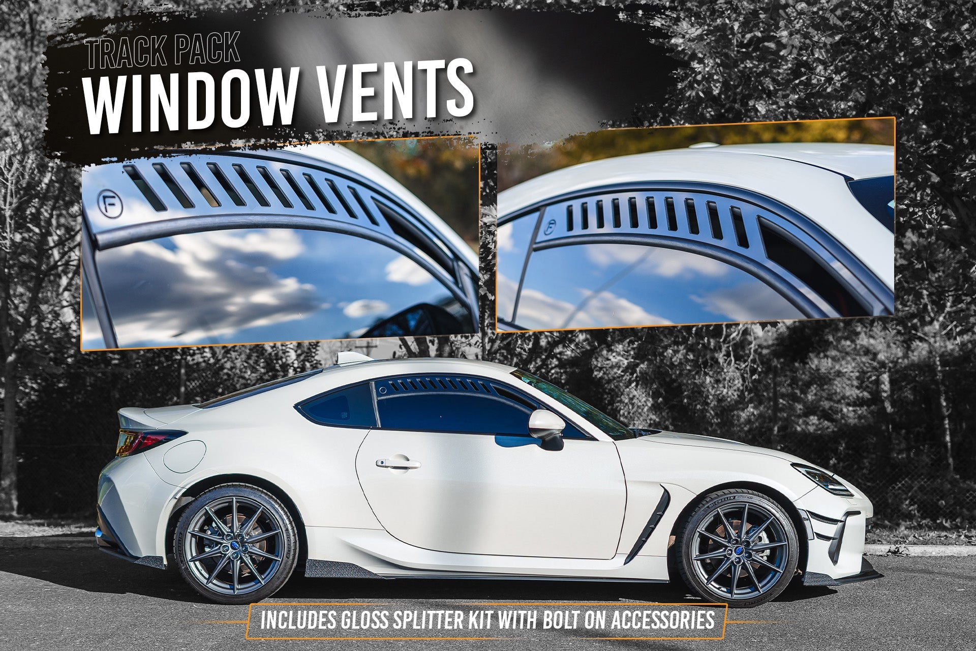 ZD8 BRZ Full Lip Splitter Set (GLOSS BLACK) - iilumolab