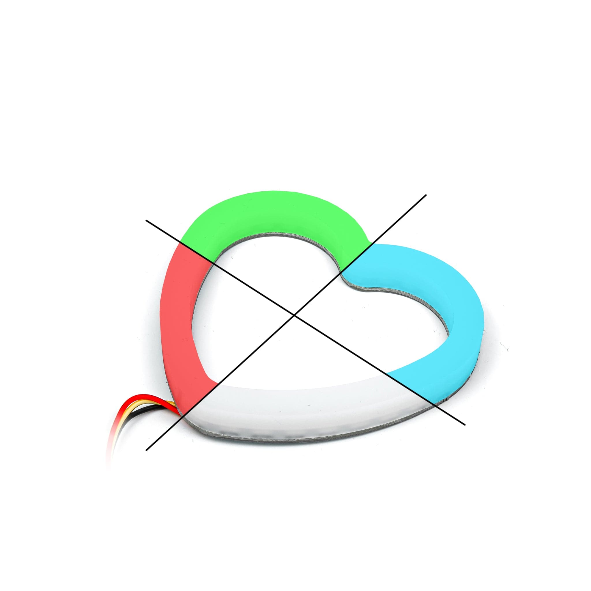 HALO : HEART (RGBW FLOW)