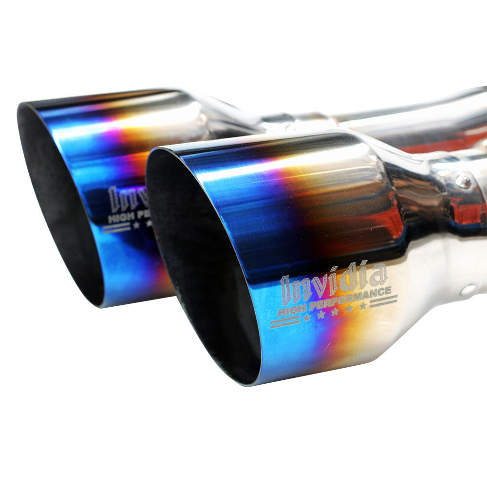 Invidia R400S Cat Back Exhaust w/Ti Straight Cut Tips - Subaru WRX/STI 11-21