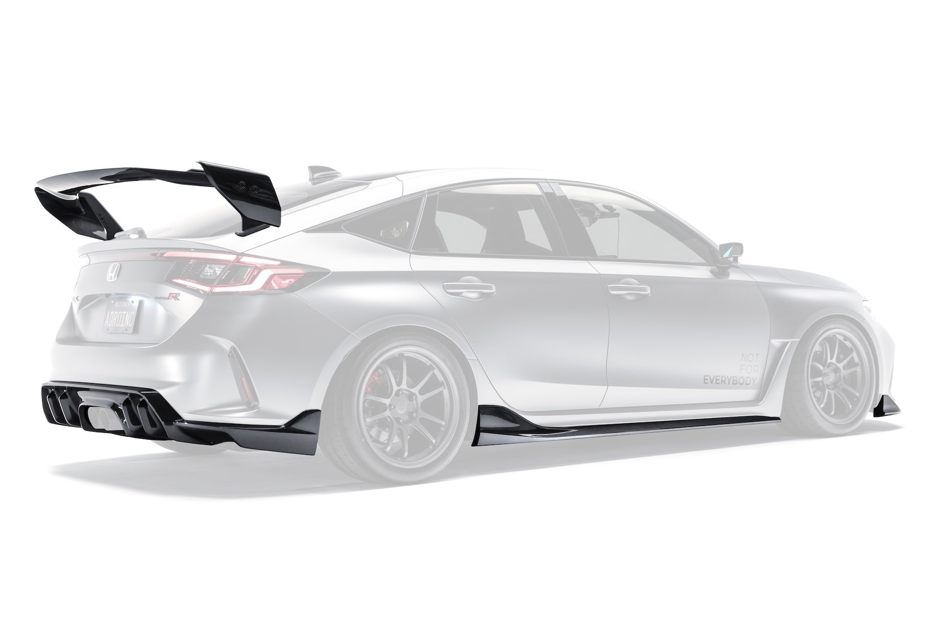 Carbon Fiber Full Lip Kit Bundle for Honda Civic FL5 2022+