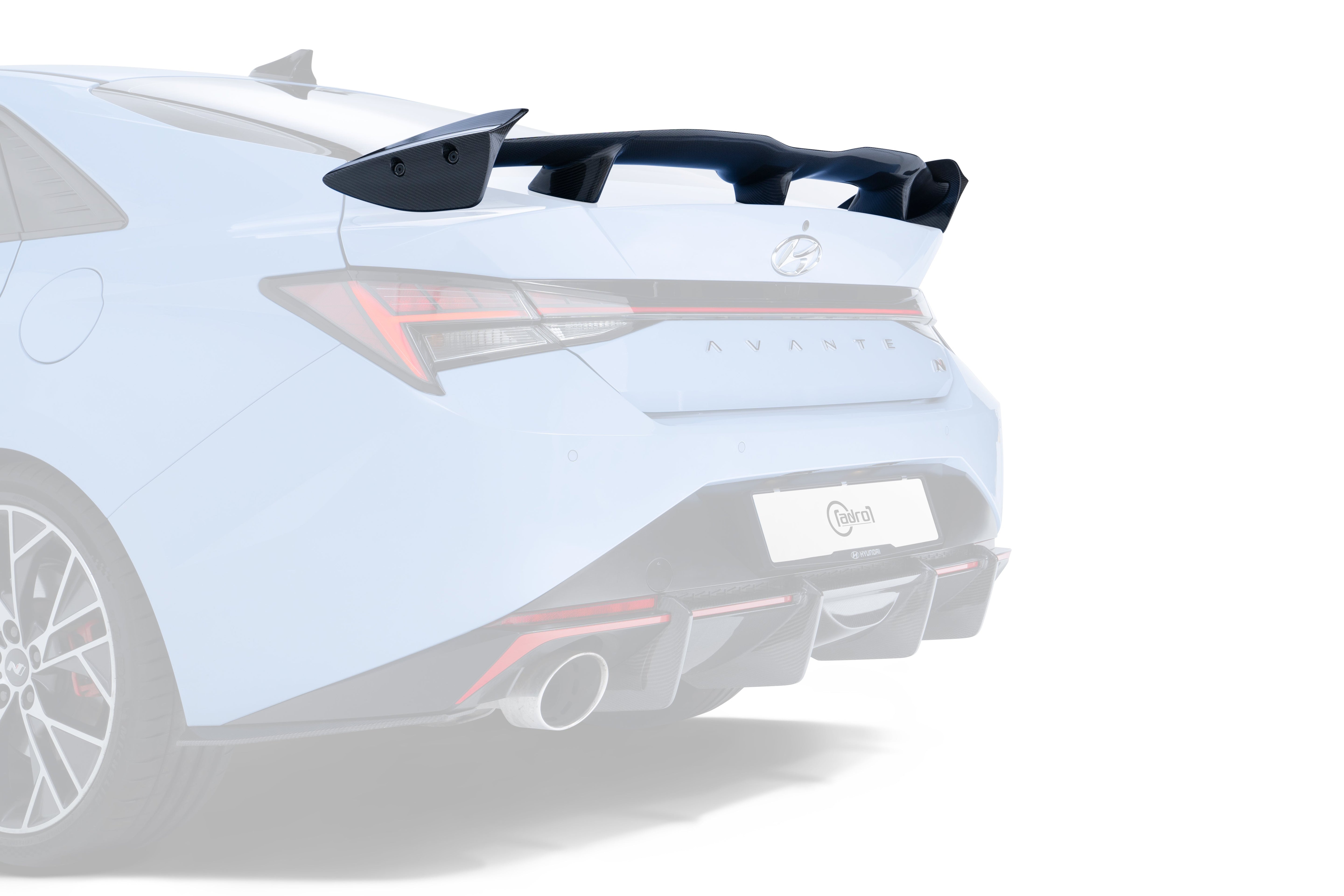 Carbon Fiber Spoiler for Hyundai Elantra N i30 N Sedan 2021+