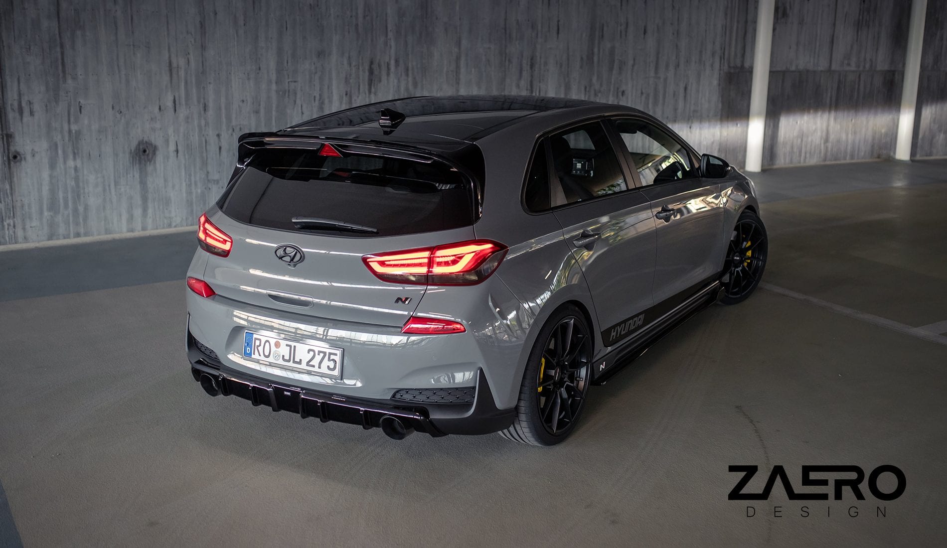 Zaero Designs EVO-1 Rear Diffuser for Hyundai i30N Hatch 2018-2020