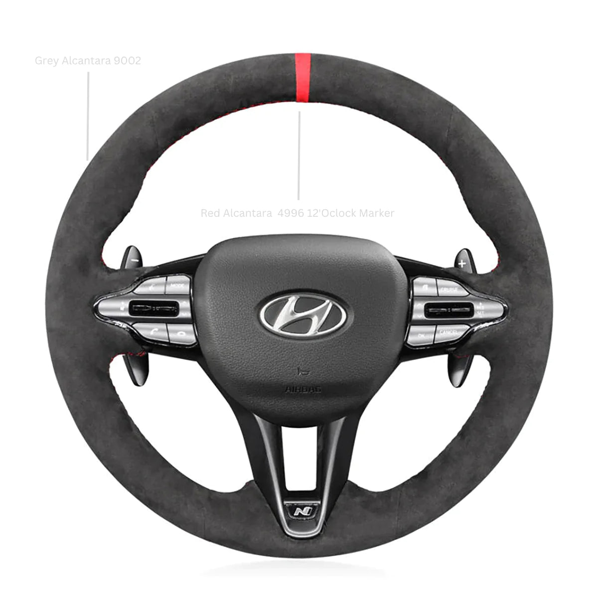 Steering Wheel Wrap - Genuine Leather