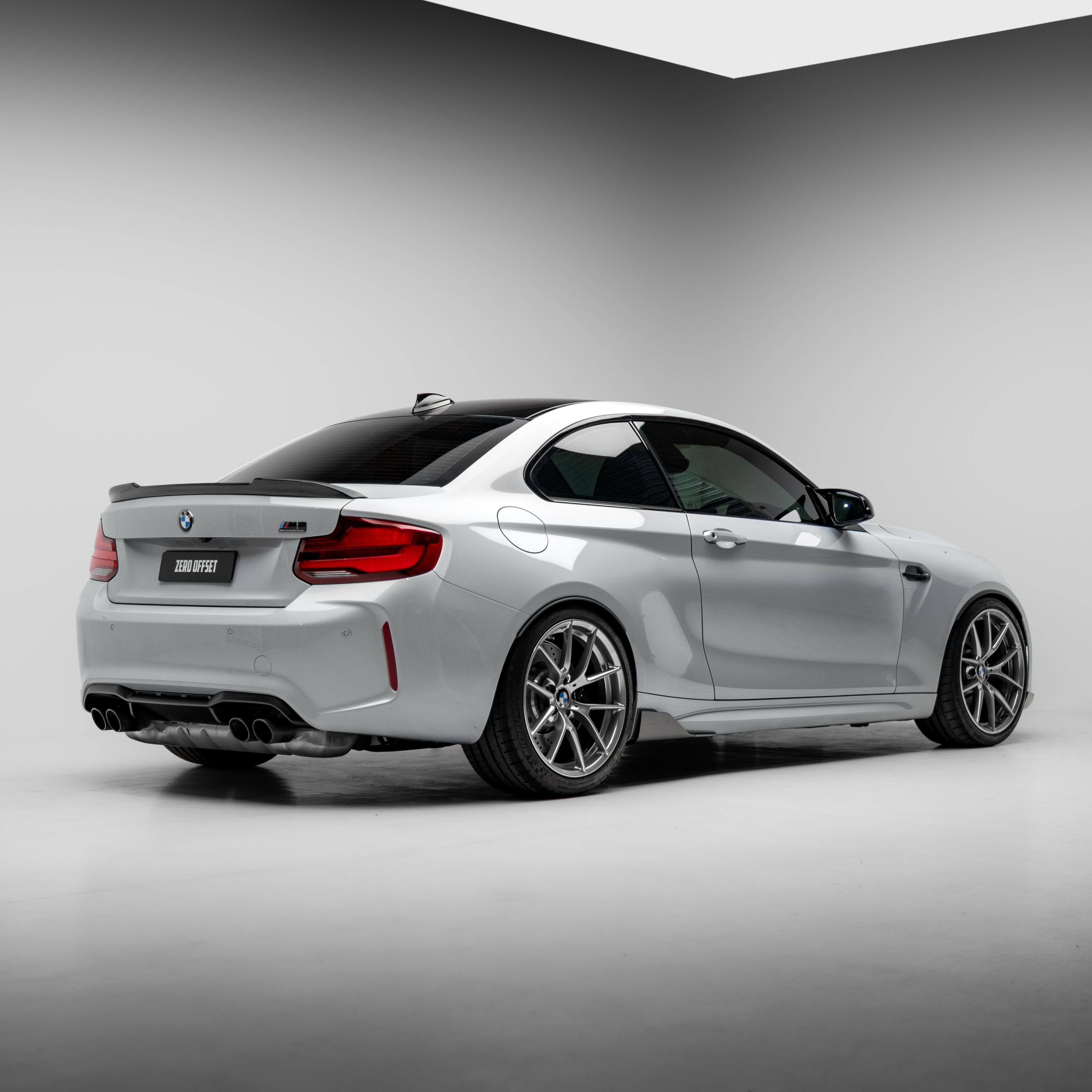 CS Style Pre Pregged Dry Carbon Fiber Trunk Lid Spoiler for BMW 2 Series M2 F22 F87 2014-2021
