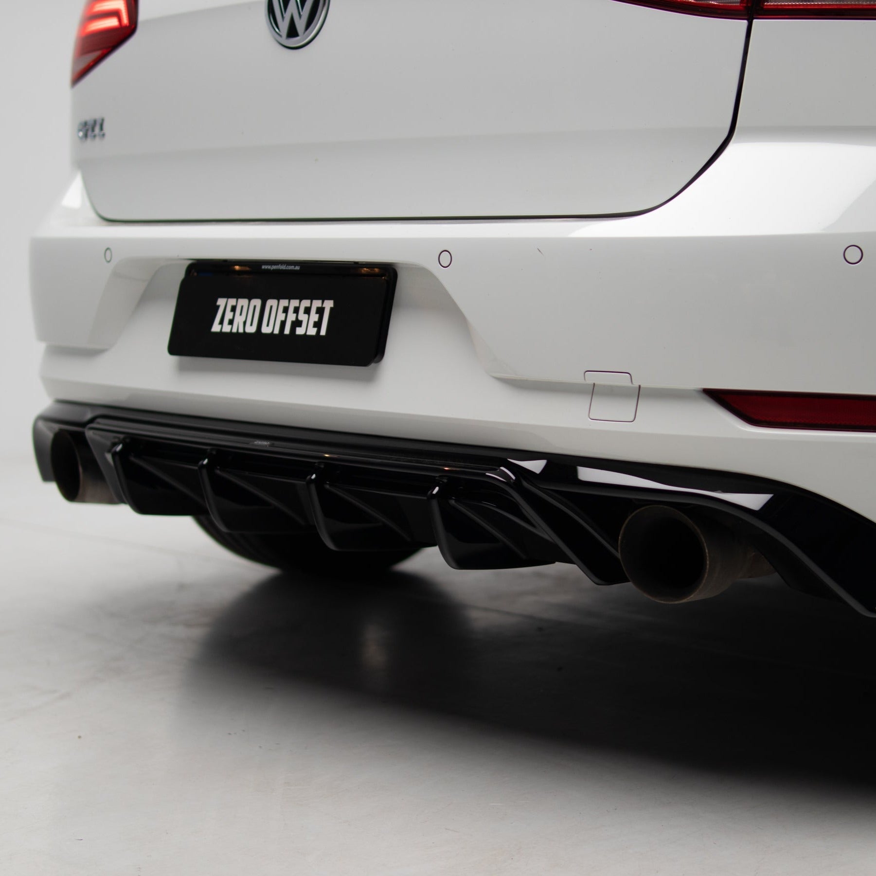 Zaero Designs EVO-1 Rear Diffuser for Volkswagen Golf GTI MK7.5 2018-2021 - iilumolab