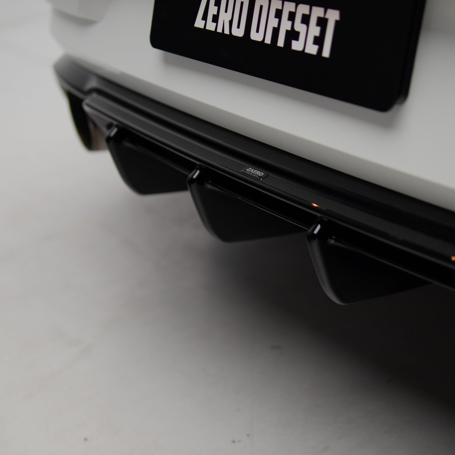 Zaero Designs EVO-1 Rear Diffuser for Volkswagen Golf GTI MK7.5 2018-2021 - iilumolab