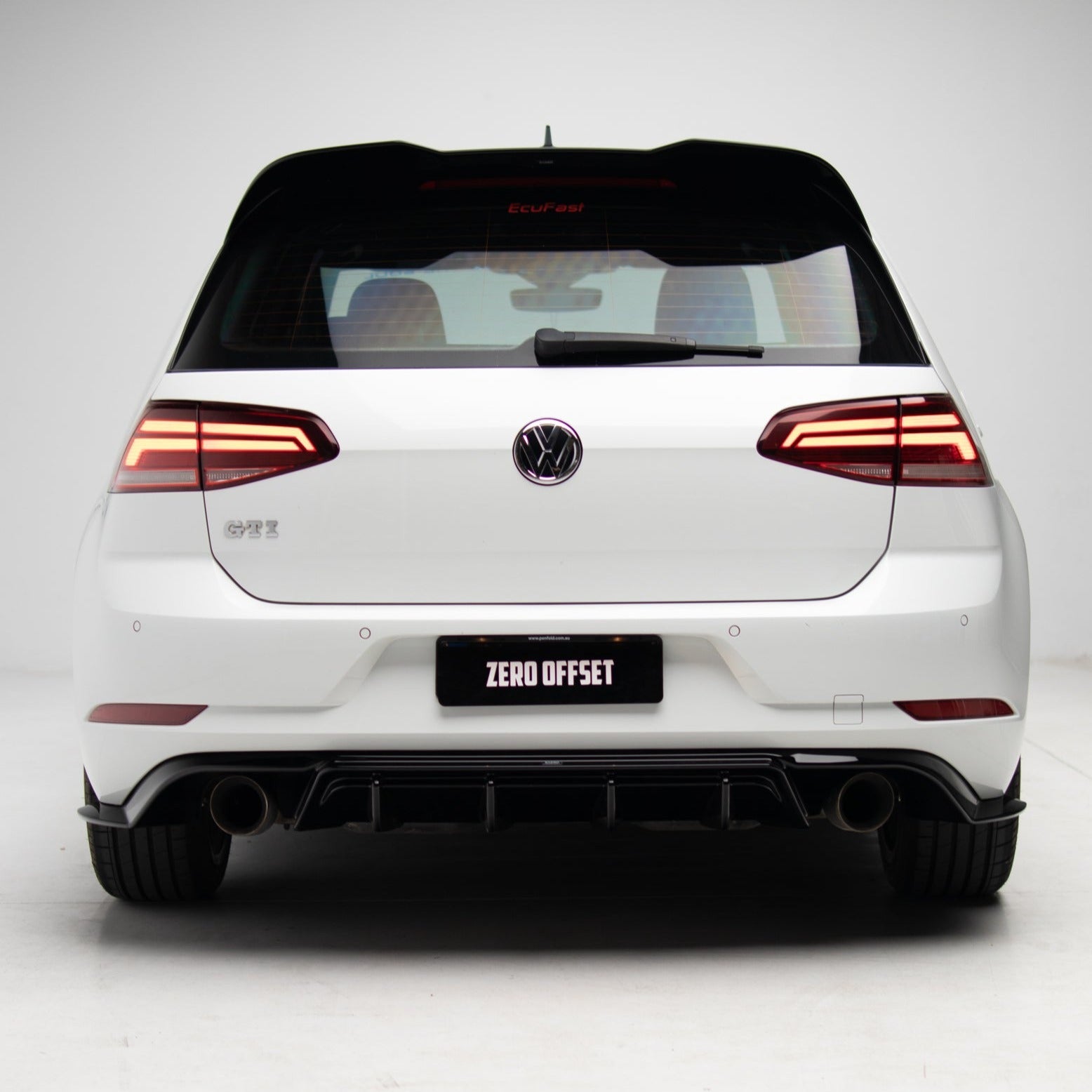 Zaero Designs EVO-1 Rear Diffuser for Volkswagen Golf GTI MK7.5 2018-2021 - iilumolab