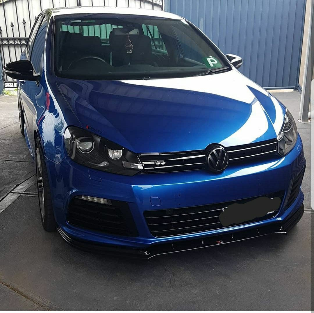 Maxton Design Front Splitter VW Golf Mk6 R Front Lip