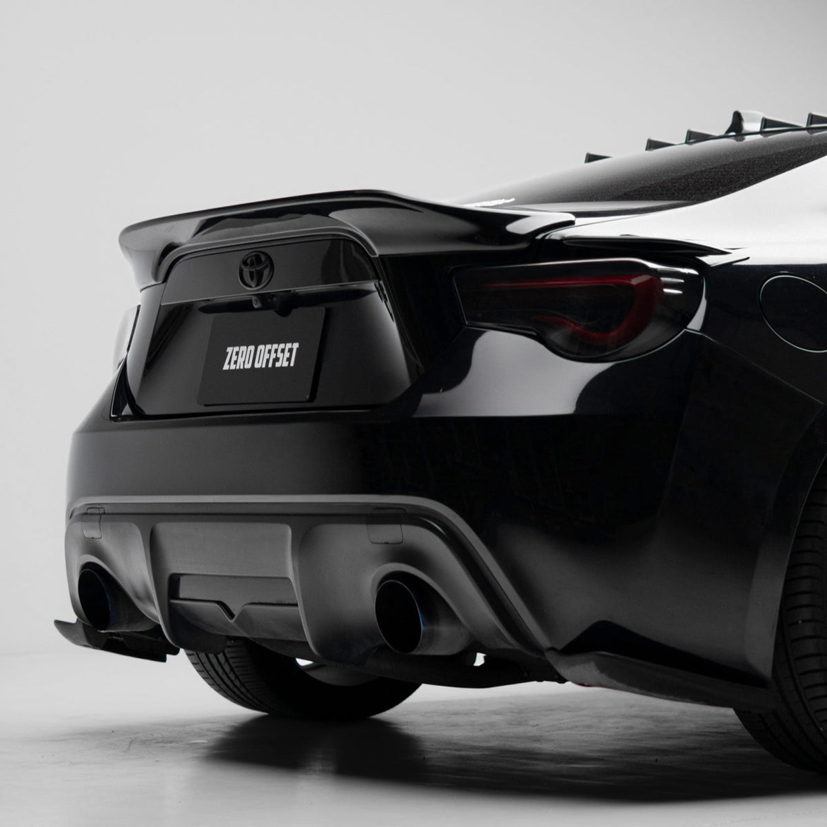 TRD Style Side Spoiler (2-Pieces) for Toyota 86 (ZN6)/Subaru BRZ (ZC6) 2012-2021