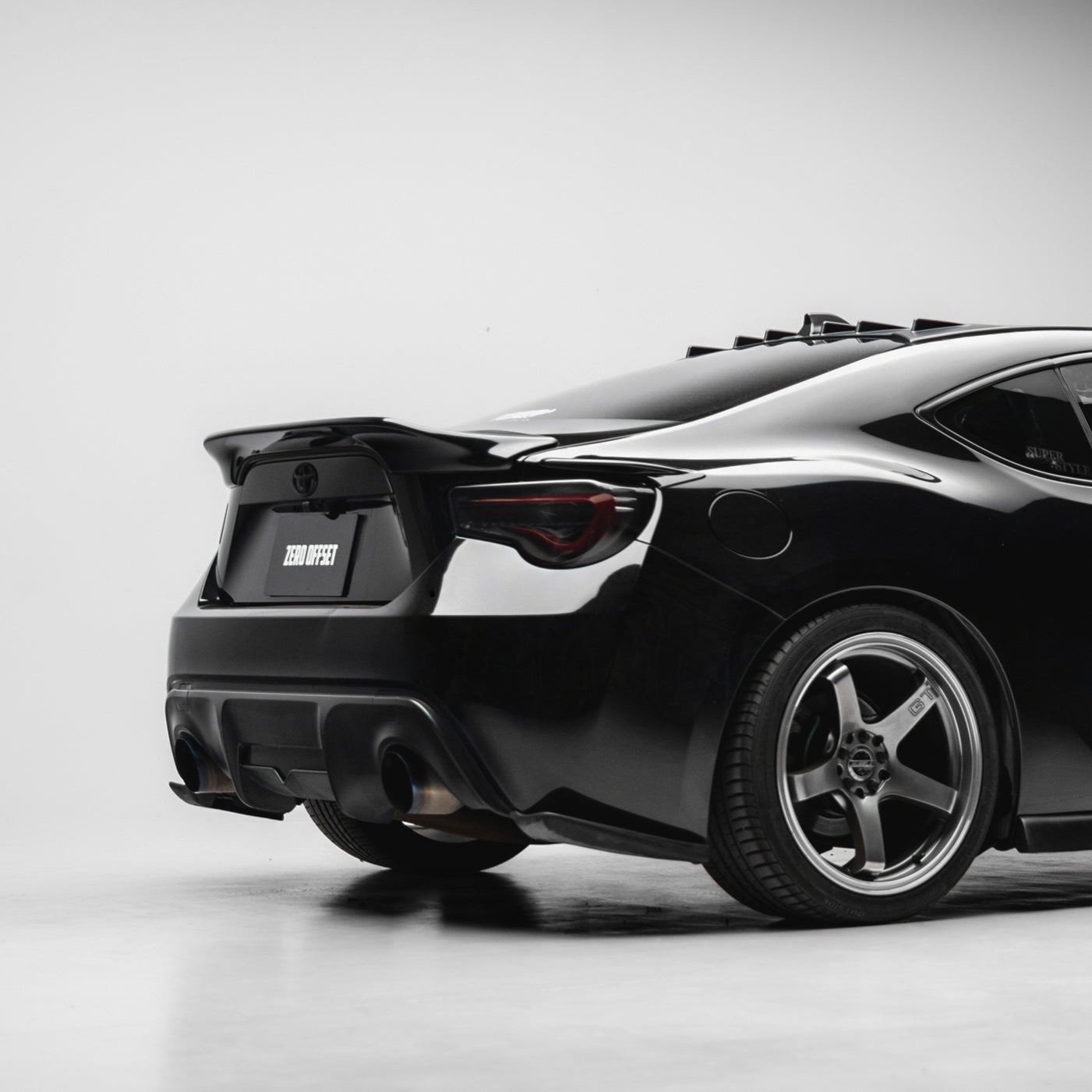 MP Style Vortex Generator for Toyota 86 (ZN6) / Subaru BRZ (ZC6) 2012-2021