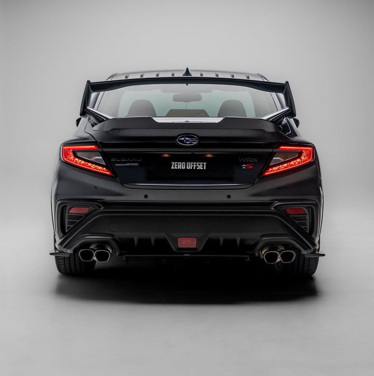 STI Low Profile Style Rear Ducklip Spoiler for Subaru WRX VB Sedan (To suit STI Style Trunk Spoiler) 2022+