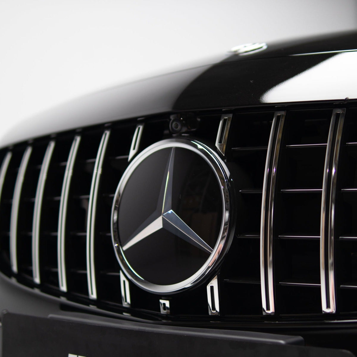 AMG Panamericana Style Grille for Mercedes-Benz C Class (AMG Line) C205/W205 2015-2018 - Silver