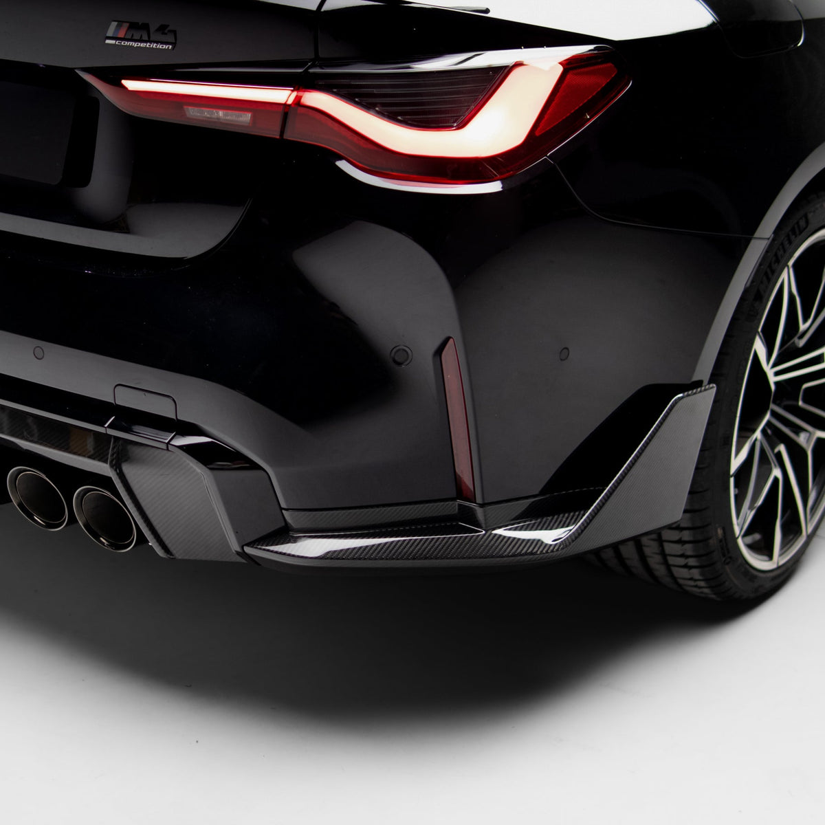 M Performance Style Pre Pregged Dry Carbon Rear Winglets for BMW M4 G82 G83 2020+