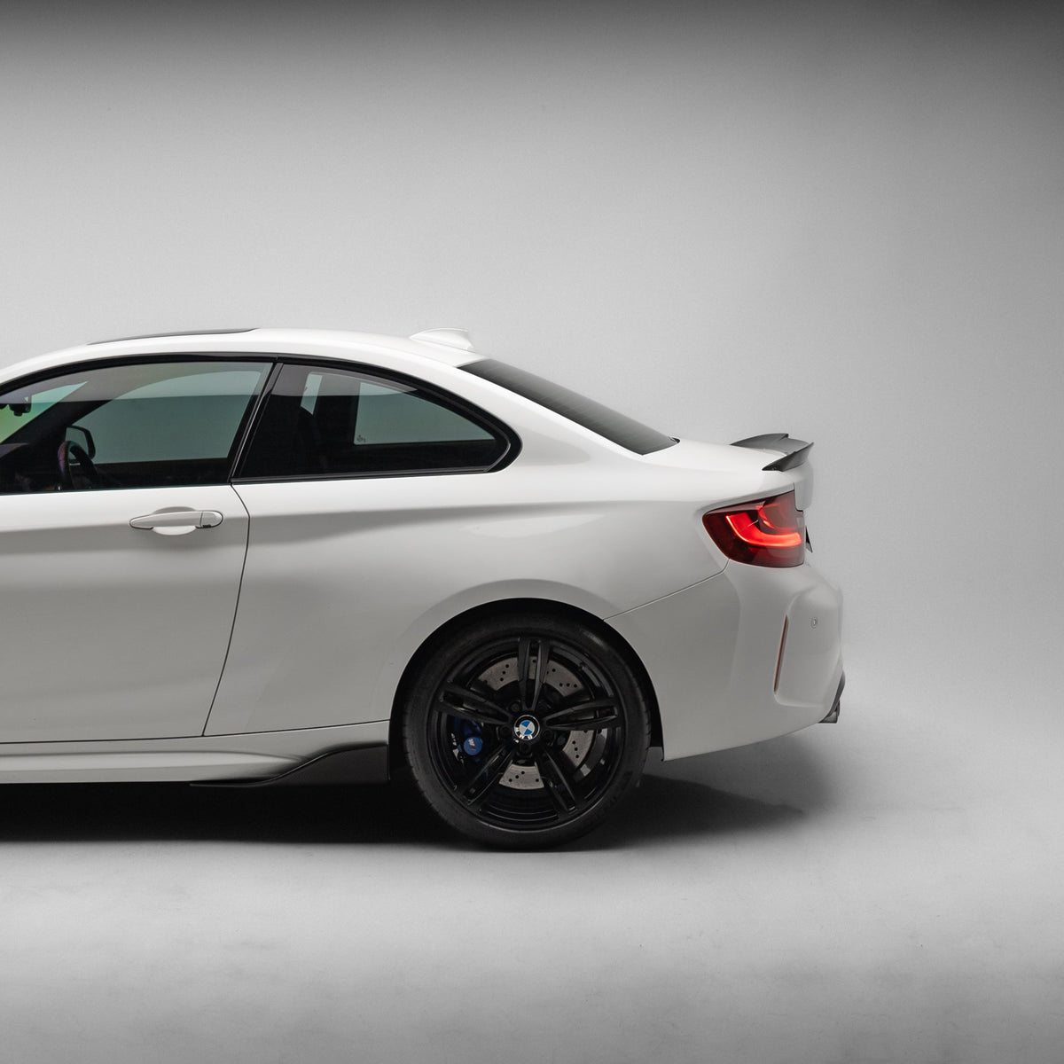 M Performance Style Side Skirt / Winglet Pre-Pregged Dry Carbon Fiber for BMW M2 F87 16-21