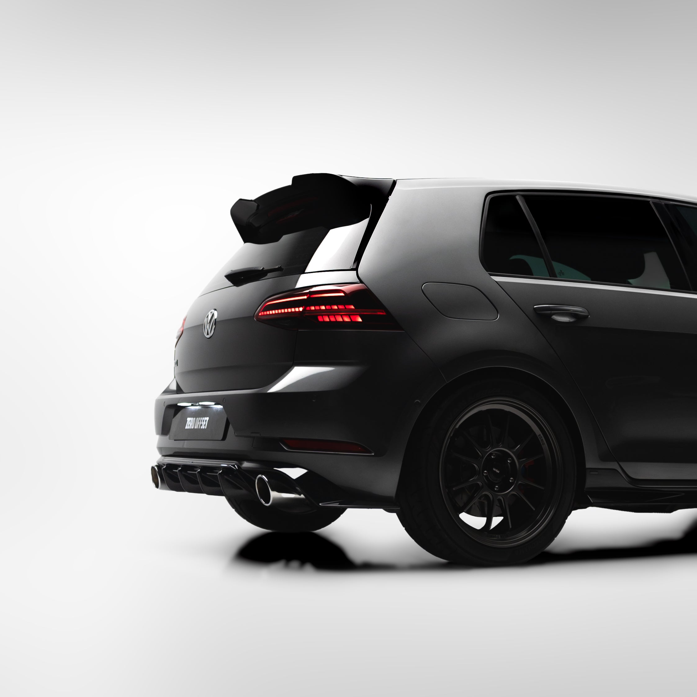 Zaero Designs EVO-1 Rear Diffuser for Volkswagen Golf GTI MK7.5 2018-2021 - iilumolab