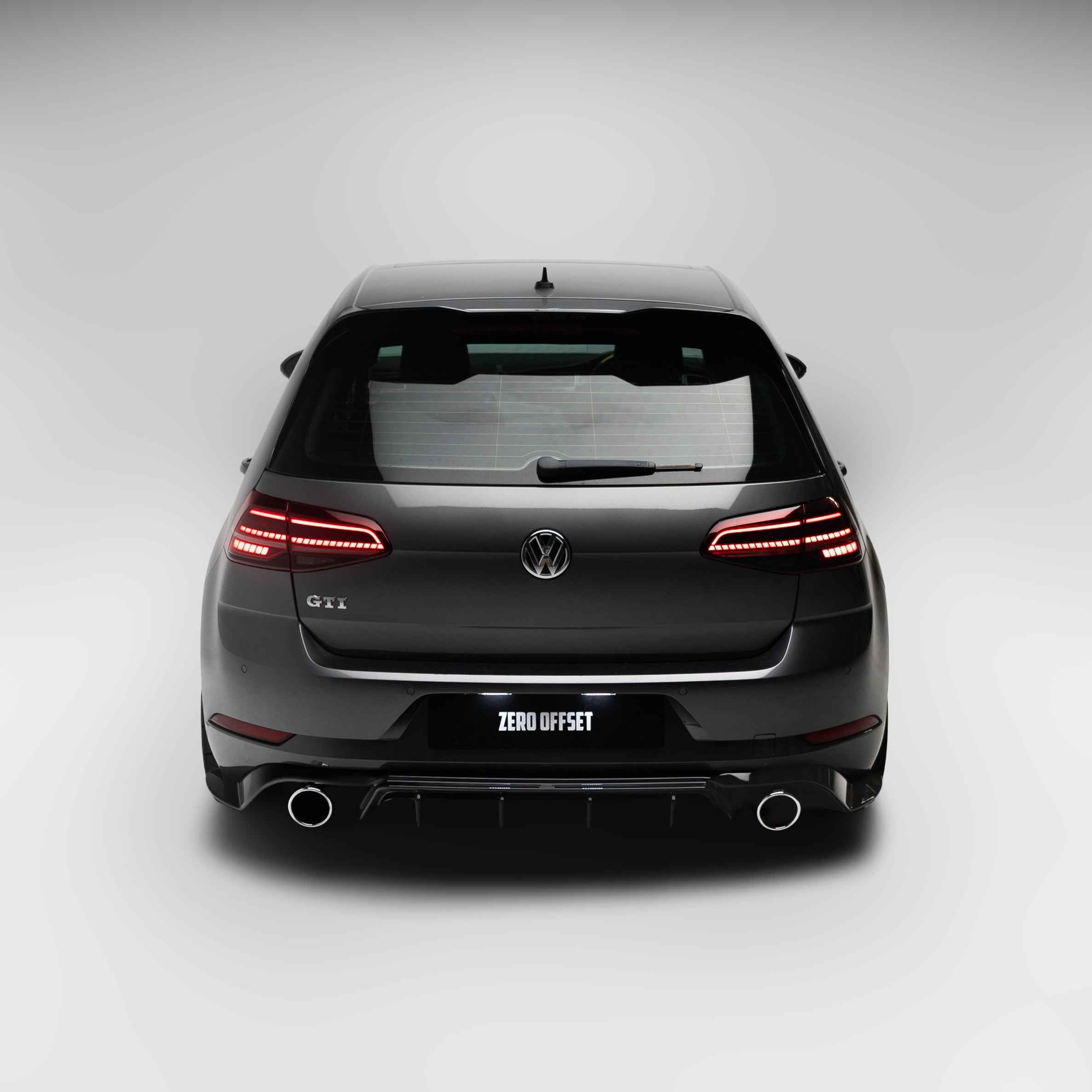 Zaero Designs EVO-1 Rear Diffuser for Volkswagen Golf GTI MK7.5 2018-2021 - iilumolab