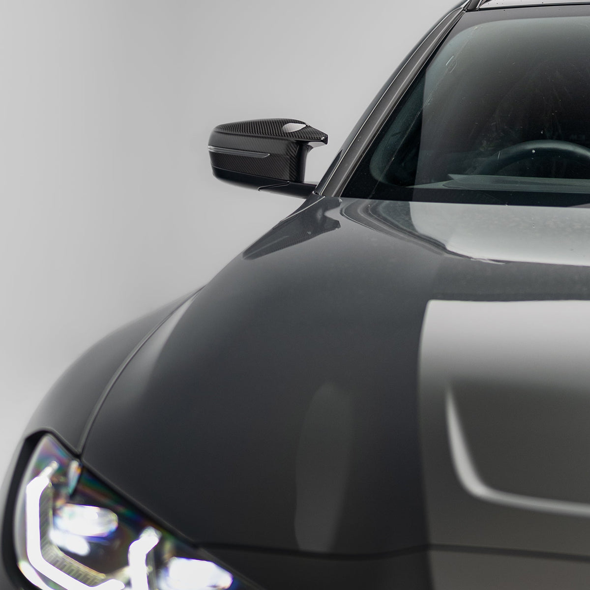 M-Performance Style Pre Pregged Dry Carbon Fiber Mirror Caps for BMW M240i G42 / M340i LCI /M2 G87 / M3 G80 G81 / M4 G82 G83 2020+