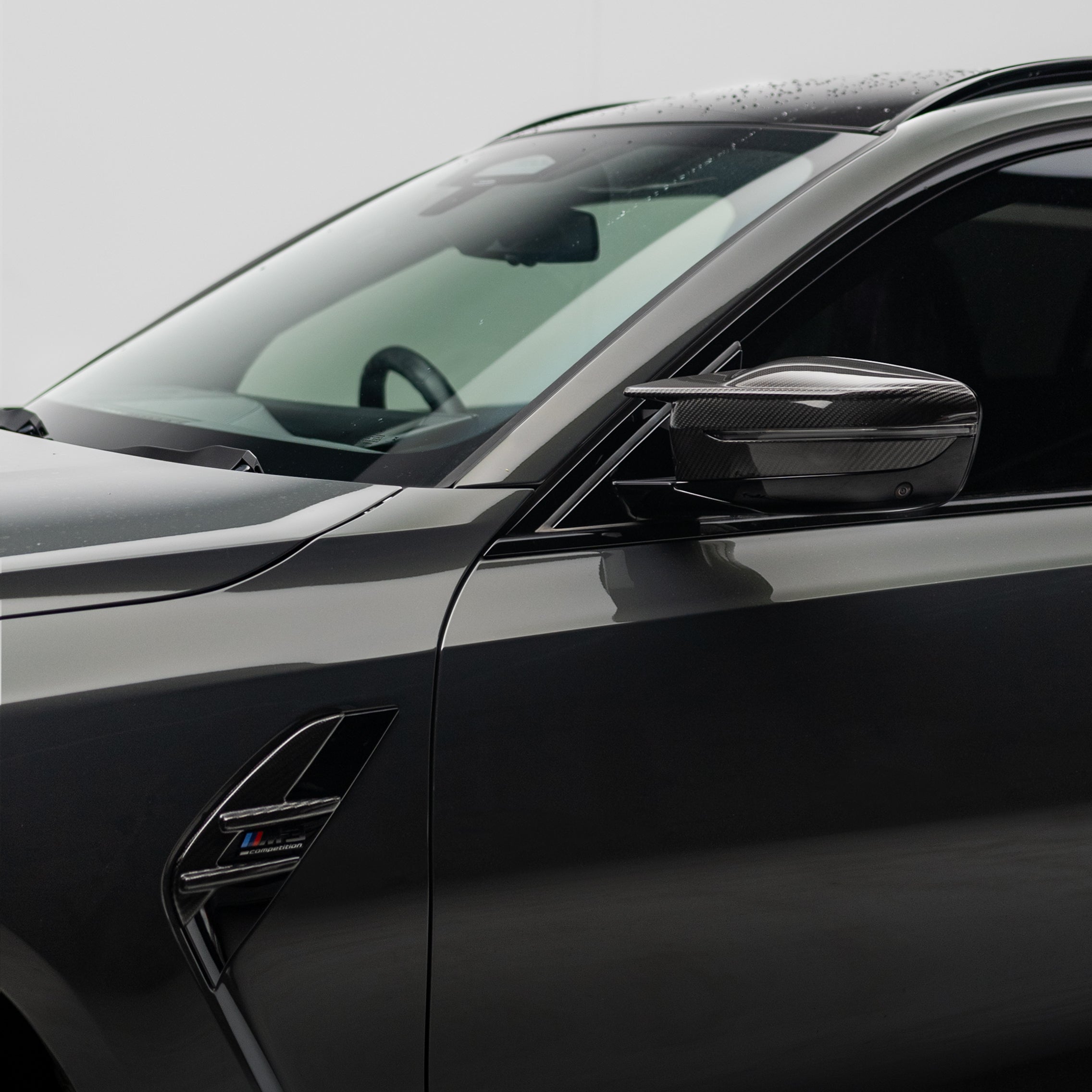 M-Performance Style Pre Pregged Dry Carbon Fiber Mirror Caps for BMW M240i G42 / M340i LCI /M2 G87 / M3 G80 G81 / M4 G82 G83 2020+