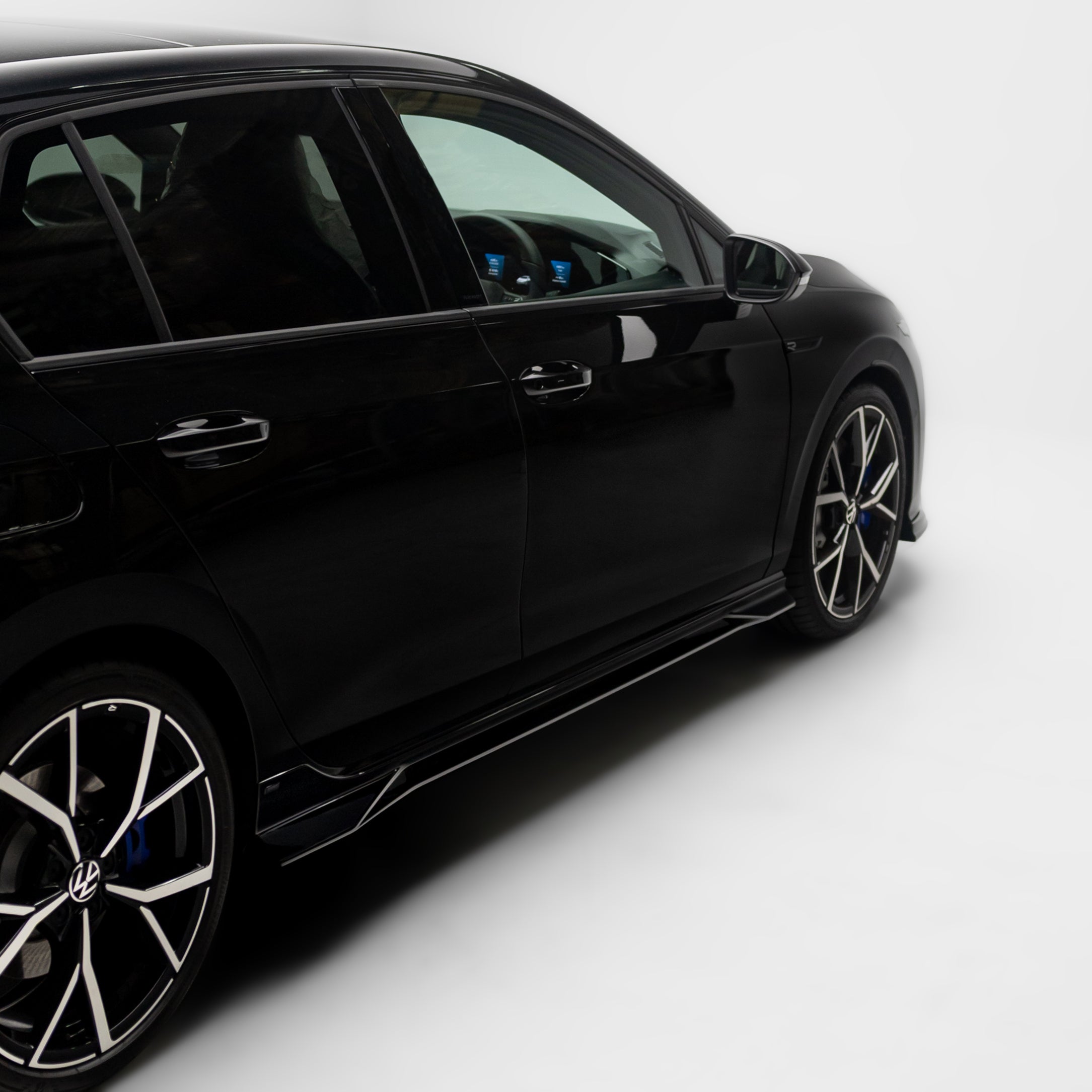 EVO-1 Side Splitters for Volkswagen Golf TSI, GTI & R MK8 / MK8.5 2021+