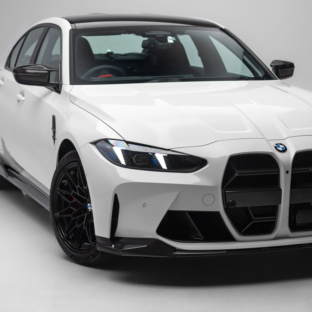 M Performance Style Pre Pregged Dry Carbon Front Lip for BMW M3 G80 G81 / M4 G82 G83 2020+